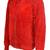 Men red suede leather iconic look bomber biker jacket