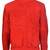 Men red suede leather iconic look bomber biker jacket