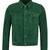 Men's green suede leather fashion outerwear button moto jacket