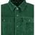 Men's green suede leather fashion outerwear button moto jacket