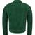 Men's green suede leather fashion outerwear button moto jacket