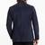 Men's suede leather navy blue casual button style  coat jacket