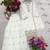 white color thread and sequin embroidery silk blend kurti palazzo set
