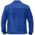 Men's blue suede leather premium quality cafe racer trucker jacket
