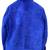 Men's leather designer style blue suede cafe racer jacket