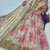 Digital print & embroidered russian silk gown & dupatta