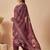 Women Floral Printed Thread Work Linen Kurta with Trousers & With Dupatta