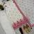 White Color Sequence And  Embroidery Work Silk Salwar Suit