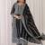Women Ethnic Motifs Embroidered Cotton Kurta with Trousers & With Dupatta