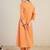 Women Floral Embroidered Cotton Kurta with Trousers