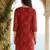 Women Ethnic Bandani Printed Thread Work Kurta with Trousers & Dupatta