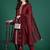 Ethnic Motifs Embroidered Kurta with Trousers & Dupatta