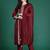 Ethnic Motifs Embroidered Kurta with Trousers & Dupatta
