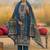 Women Ethnic Motifs Printed Mirror Work Cotton Kurta with Trousers & With Dupatta