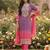 Women Ethnic Motifs Printed Sequinned Kurta with Trousers & With Dupatta