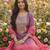 Women Ethnic Motifs Printed Sequinned Kurta with Trousers & With Dupatta