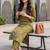 Women Floral Embroidered Thread Work Cotton Kurta with Trousers