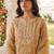 Women Floral Embroidered Thread Work Kurta with Trousers & With Dupatta