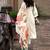Floral Embroidered Kurta With Trousers & Dupatta