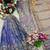 lavender color embroidery sequin work silk blend kurti sharara set