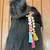 Multicolored handmade pompom bunstick
