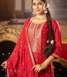 Women Kurta with Trousers & With Dupatta