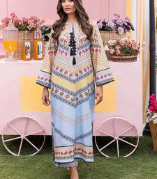 Multicolor floral print crepe  fancy co-ord set for women