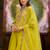 Women Ethnic Motifs Embroidered Panelled Thread Work Kurta with Trousers & With Dupatta