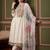 Women Floral Embroidered Thread Work Kurta with Trousers & With Dupatta
