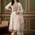 Women Floral Embroidered Thread Work Kurta with Trousers & With Dupatta