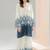 White floral print linen  fancy co-ord set for women