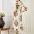 Floral Printed A-Line Cotton Kurta With Trouser