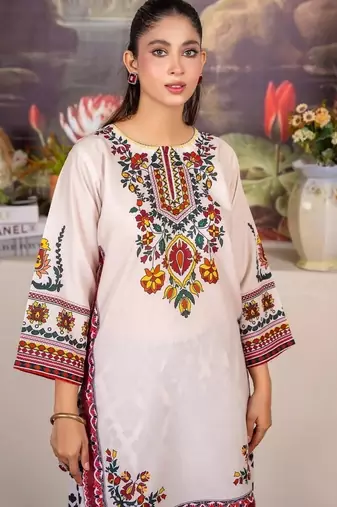 Multicolor floral print crepe  fancy co-ord set for women