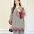 Black floral print crepe  fancy co-ord set for women