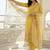 Women Floral Embroidered Thread Work Kurta with Trousers & With Dupatta