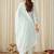 Women Ethnic Motifs Embroidered Thread Work Cotton Kurta with Trousers & With Dupatta