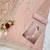 Pink heavy orgenza with embroidery straight salwar suit