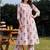 Women Floral Printed Cotton Kurta with Trousers