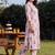 Women Floral Printed Cotton Kurta with Trousers