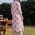 Women Floral Printed Cotton Kurta with Trousers