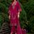 Women Floral Embroidered Thread Work Kurta with Trousers & With Dupatta