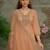 Women Embroidered Straight Kurta Trousers With Dupatta set