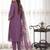 Women Floral Embroidered Regular Thread Work Liva Kurta with Trousers & With Dupatta