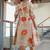 Women Floral Printed Cotton Kurta with Trousers