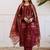 Women Ethnic Motifs Printed Thread Work Kurta with Trousers & With Dupatta