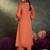 Women Ethnic Motifs Embroidered Thread Work Kurta with Palazzos