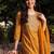 Women Ethnic Motifs Printed Thread Work Cotton Kurta with Trousers & With Dupatta