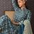 Floral Printed Cotton Straight Kurta Trousers With Dupatta