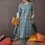 Floral Printed Cotton Straight Kurta Trousers With Dupatta