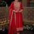 Ethnic Motifs Embroidered Panelled Kurta With Trousers & Dupatta